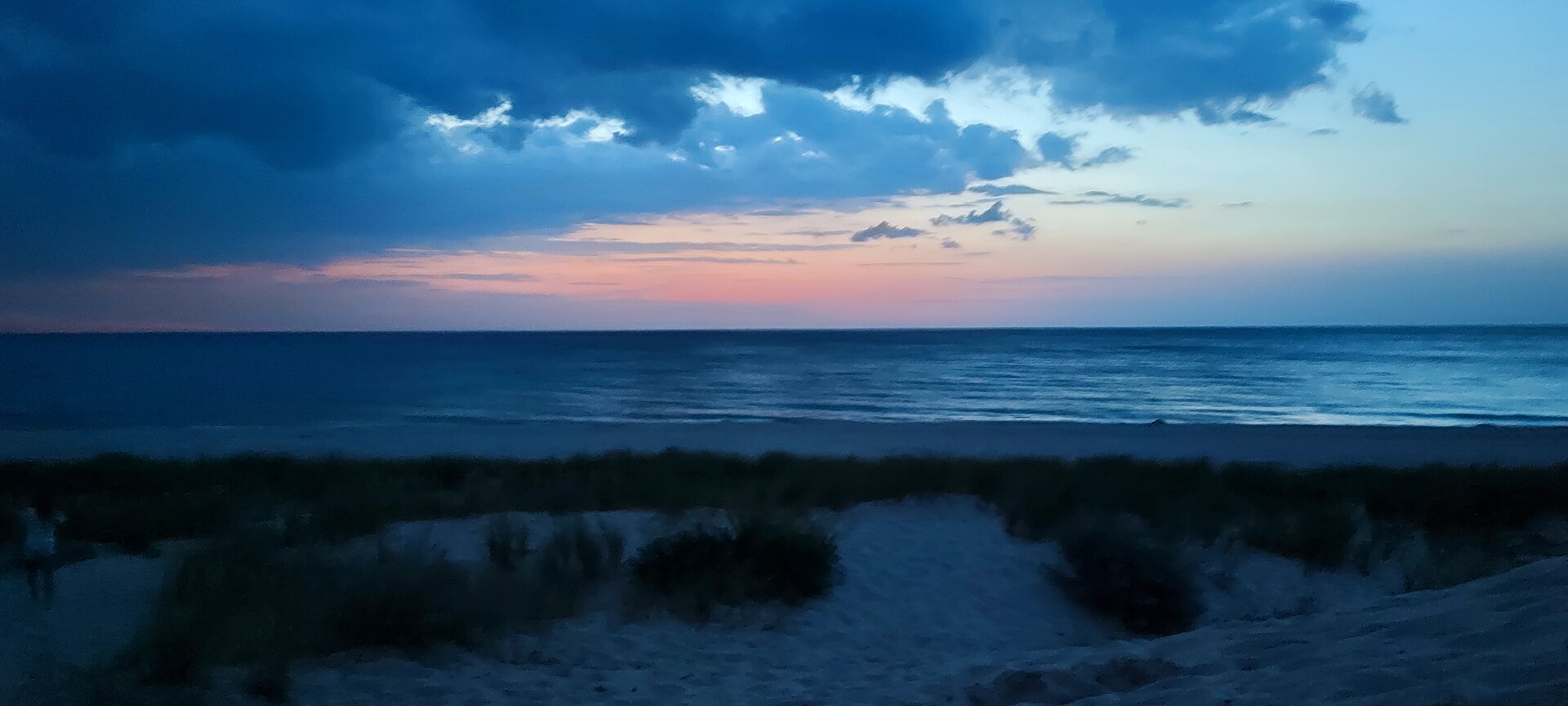 Sunset, Beach of Łazy, Poland, Baltic Sea